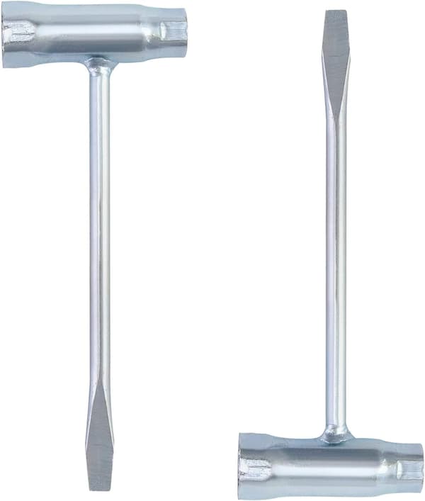 Kombinationsnøgle, T-nøgle til motorsave, 13 mm x 19 mm