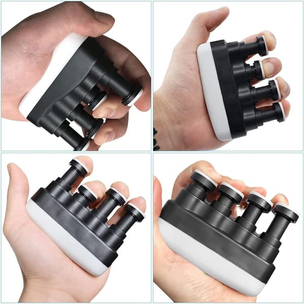 1 Pack Gitarrfingertränare, Handtränare för Gitarr, Handtränare Stärkande Fingertränare