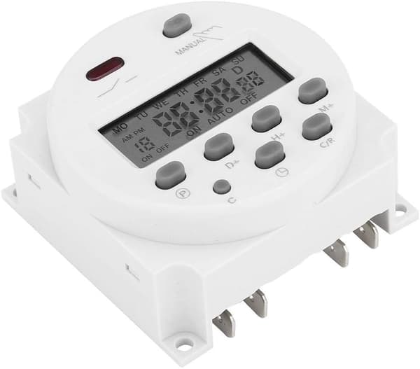 12 Volt Timer Bil CN101A DC 12V LCD Kontrol Strøm Timer Switch 20V-240V/50HZ-60H