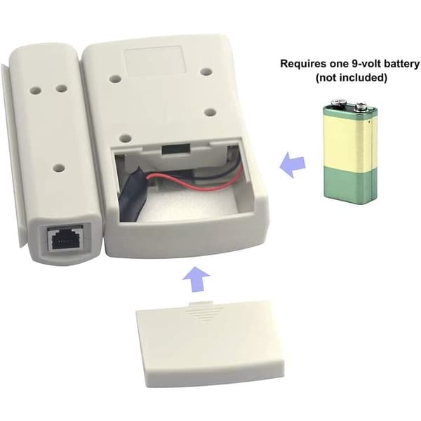 NS-468 Netværkstester RJ45 Netværkskabeltester Ethernet-kabelstik til værktøjsrum