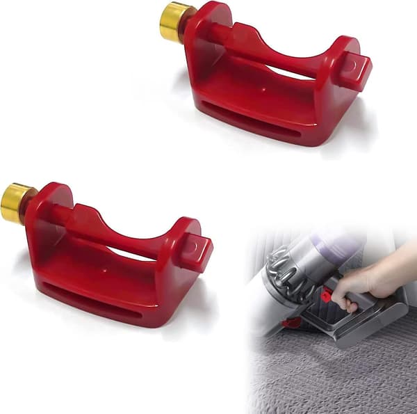 2-pack dammsugarströmbrytare ersättningsknappar extra utlösningsknappar hållare