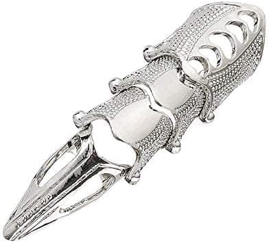 Menn Kvinner Gotisk Punk Ledd Knoke Full Finger Klo Ring Statement Smykker, Legering