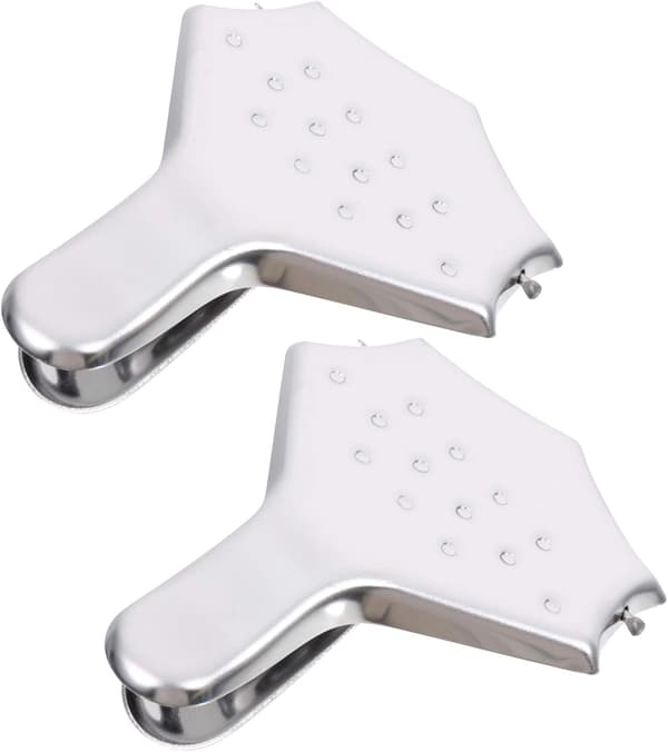 Rostfritt stål manuell juice citruspress citron skiva press handpress 2-pack