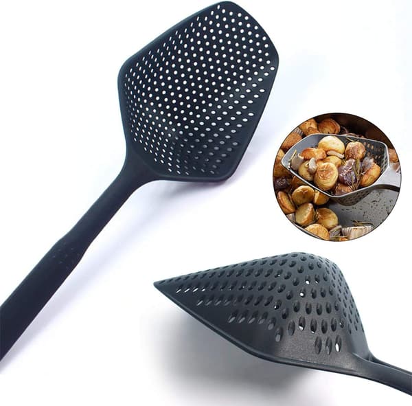 Si-ske, non-stick plastik dørslag varmebestandig stor si