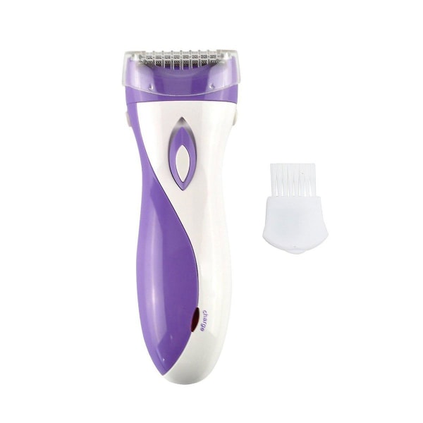 1 st Laddningsbar miniepilator för damer för hårborttagningshyvel (lila) Purple