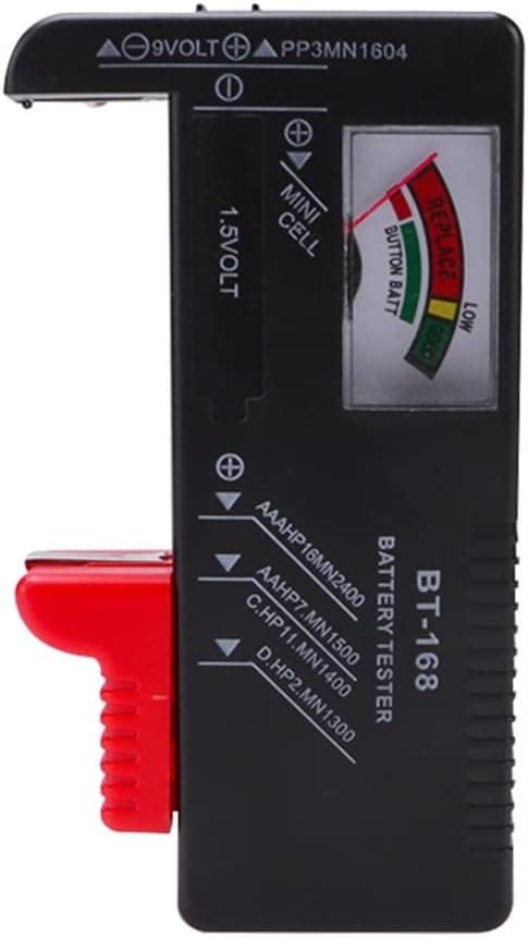 (BT-168) Universal Digital Batteritester Volt Checker, Digital Batteritester, Knapcellebatterier