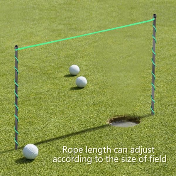 Golf Alignment Sticks, Träningspinnar för Golfboll Tee Alignment Stick Träningspinnar för Utomhussporter