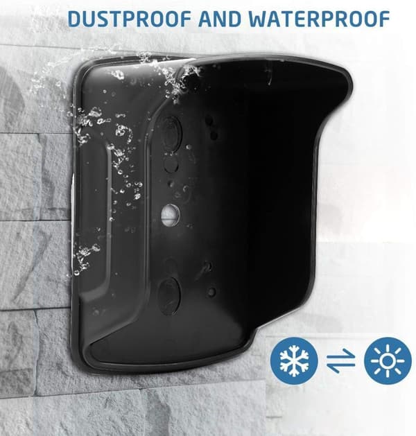 Vattentätt skydd, skyddande skal regnskydd 2PCS Access Control Machine Cover