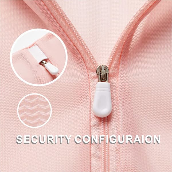 2 stk. netvaskepose Holdbar honeycomb-netvaskepose med lynlåslukning (pink) pink