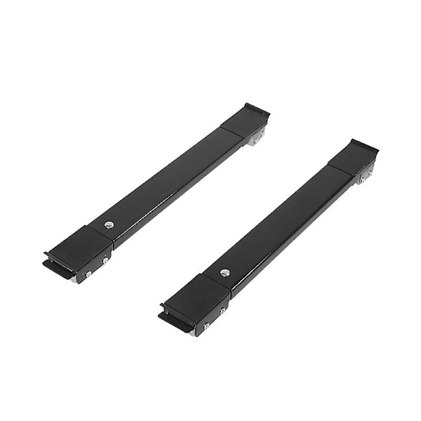 Tvättmaskin hylla infällbar mobil bas universalhjul kylskåp halkfri konsol rulle black