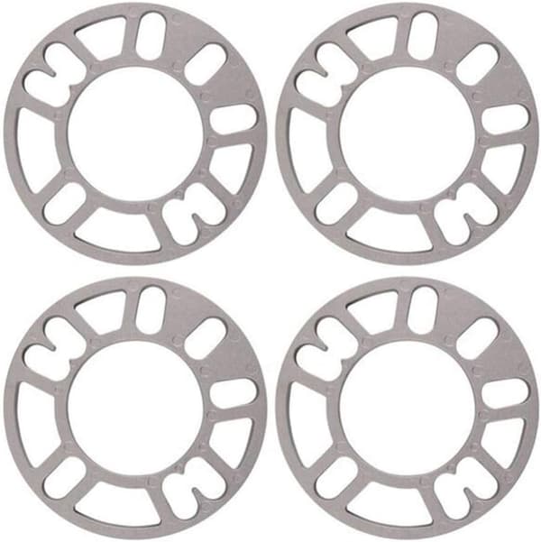 Hjulafstandsstykker Pladelegering Aluminium 4 5 Bolte til Bil Universal Pakke med 4 (8mm) 8mm