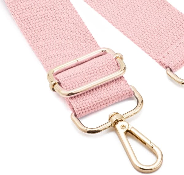 1 stk. bred skulderrem til tasker, justerbar erstatningsrem til tasker pink