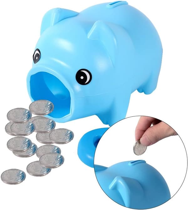 Plastgris Sparbössa Myntsamling Sparbössa Gris Leksak Barn Present