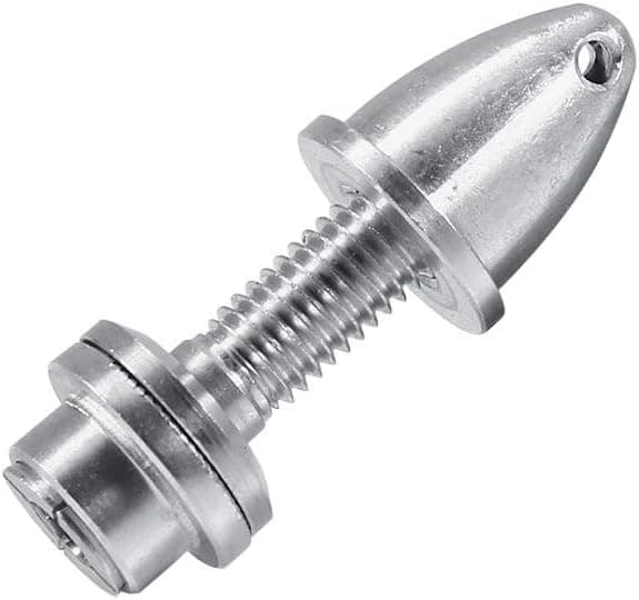 5 stk 5 mm propelladaptersett, 5 mm aluminiumskulepropelladapterholder for RC-motorpropell