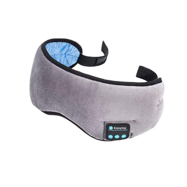 Luova bluetooth-musiikkisilmämaski unen sokea grey