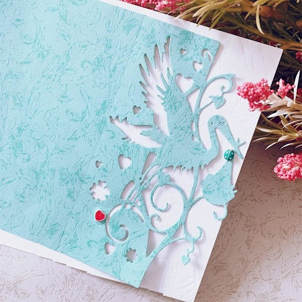 Spetskantstans, Scrapbook Spetshörn Stans Skärform Metallhantverk Stans