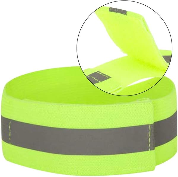 Reflekterande armband för löpning på natten, 6 st