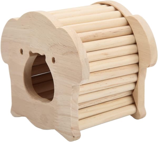 Træhus, Træhule i grisehovedform til hamster og smådyr