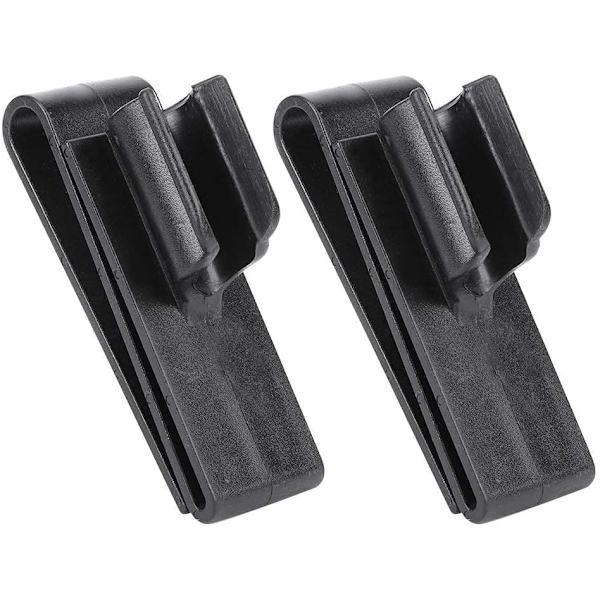 2 st Svart Golf Bag Clip på Putterhållare, Golf Putter Clip Sport Klubbväska