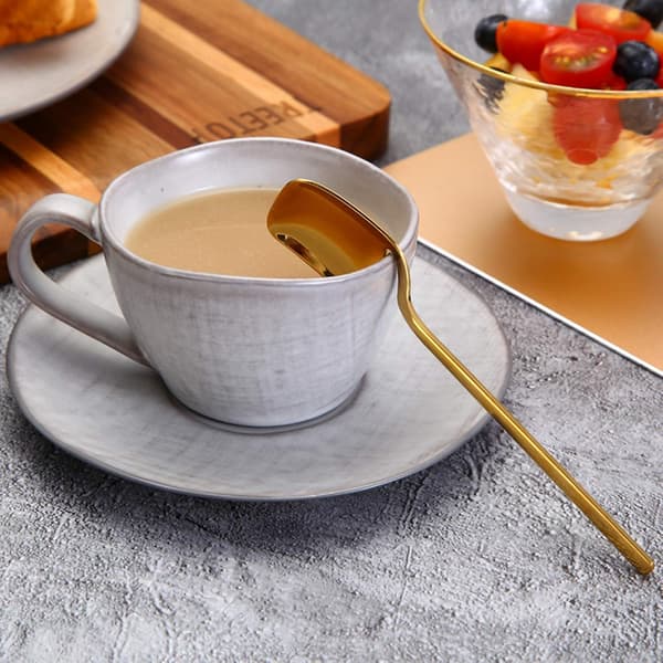 12 stk. kaffeskeer, 5,6 tommer 18/8 rustfrit stål espressoske