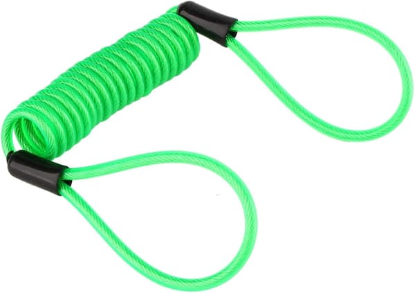 Antistöldfjäderpåminnelse rep, säkerhetsfjäderpåminnelse kabel tät-grön Green