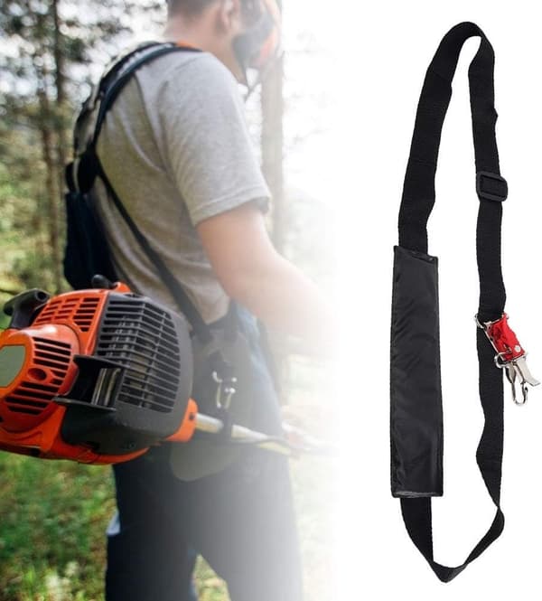Gresstrimmer Skuldersele, Universell Trimmer Nylon Enkel Skuldersele Krattkutter