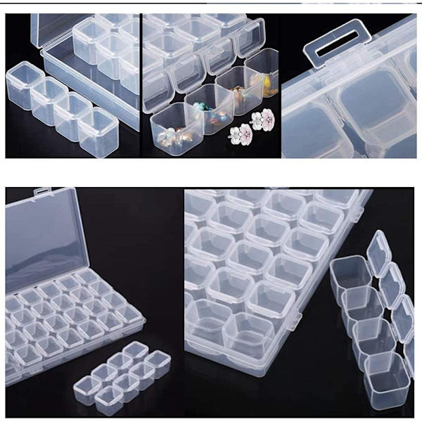 Bärbar Mini Justerbar Diamantmålning Assortment Box 1 Stycken