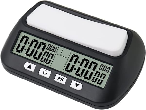 Sjakkklokke-timer, digital skjermtimer for brettspill