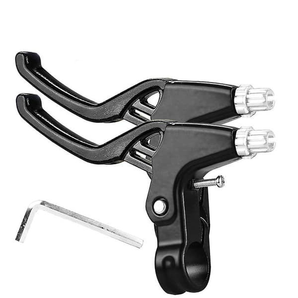1 par cykelbromsspak V-typ aluminiumlegering cykelbromsspak (svart) Black