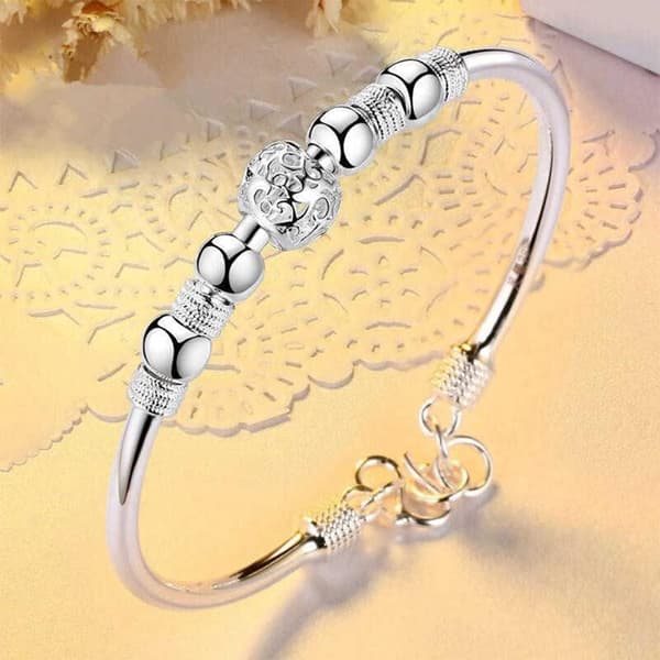 1 stk. armbånd i rustfrit stål til piger, Valentinsdagsgave til pige, mor, kvinde, kæreste