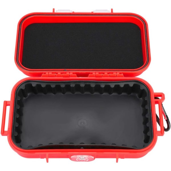 Utomhus torrlåda Vattentät lufttät hårt skal Wet Dry Box Carry Box Tackle Organisation (röd) Red