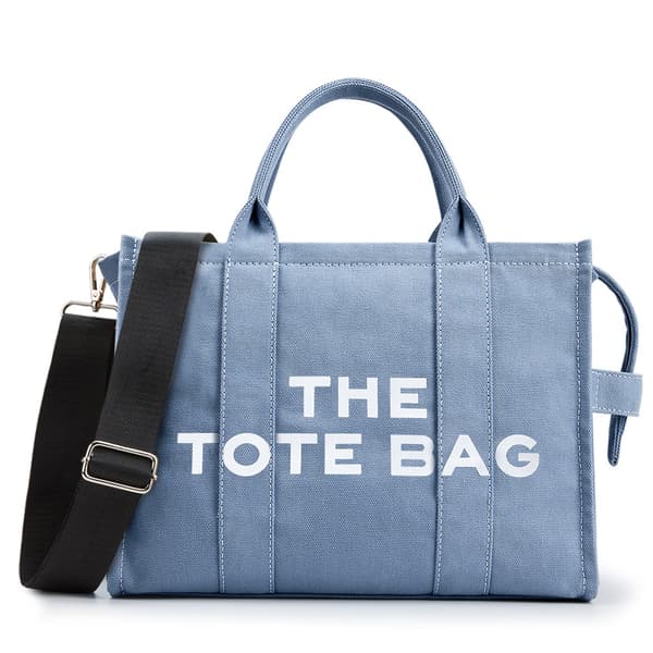 Damväskor Canvas Messenger Bag Resväska Blå