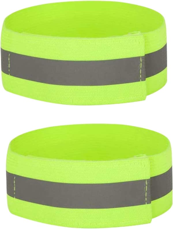 Reflekterande armband för löpning på natten, 4-pack