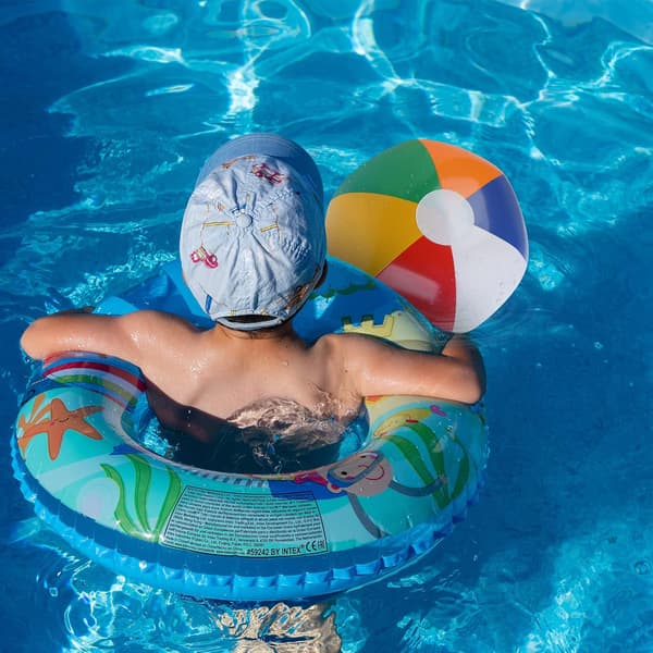 10-pack 30 cm diameter vattenbollar uppblåsbara bulkfärgade set strandfestpåse leksak