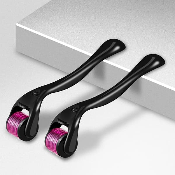2 st mikronålsrulle med 540 nålar, 0,5 mm mikronålar Derma Roller