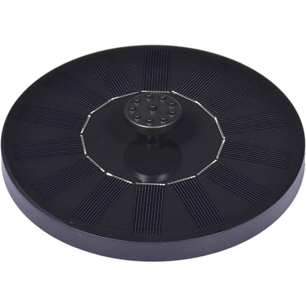 Solcellsfontän, 20 cm sprayhöjd energibesparande minidrivande fontän