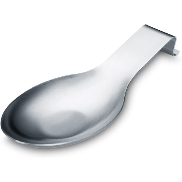 1 st Skedhållare i rostfritt stål, Köksredskapshållare för slevar Diskmaskinssäker (silver) silver
