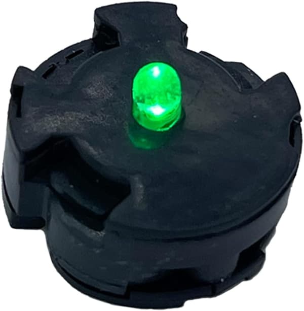 Figurmodel Legetøj LED Lys Legetøj Transformations Tilbehør (Grøn) 5 Stykker green