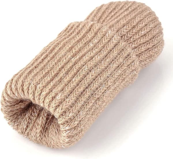 16 st möbelbensskydd, golvskydd, halkfria tygmöbelfotdynor (beige) Khaki