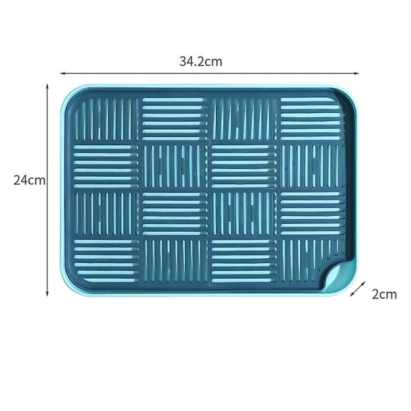 Droppbricka, diskställ med droppbricka, diskställ för disk, droppställ för diskho（grön och blå） Green + Blue