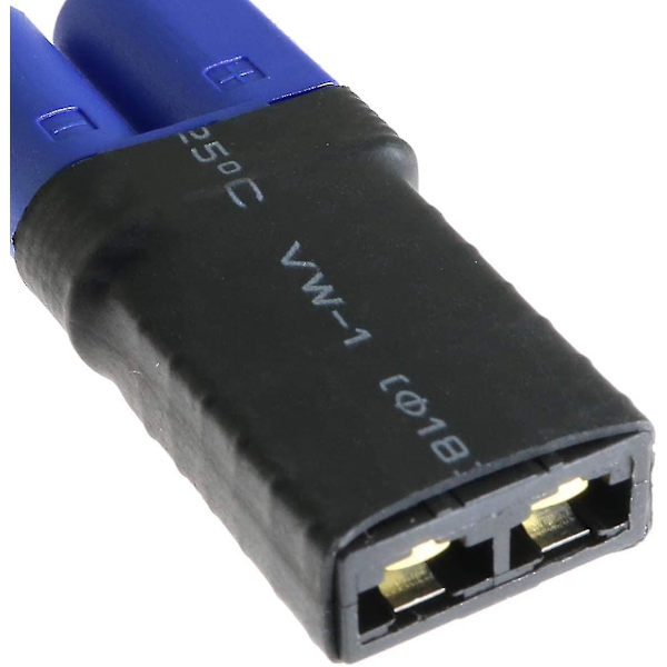 2 st EC3-adapter, hona till hane, RC LiPo-batteriadapterkontakt