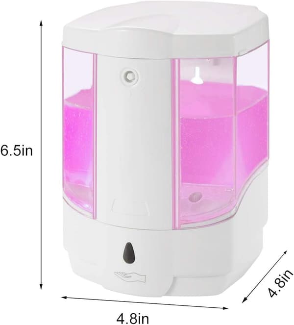 700 ml håndspritdispenser vægmonteret automatisk sæbedispenser håndfri