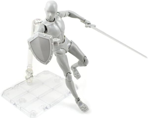 2.0 Actionfigur Mannlig Modell (Mann)