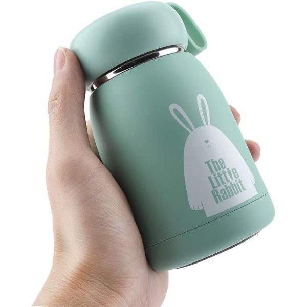 320ml Rostfritt Stål Isolerad Vattenflaska, Mini Vattenflaska för Utomhusaktiviteter（Grön） green