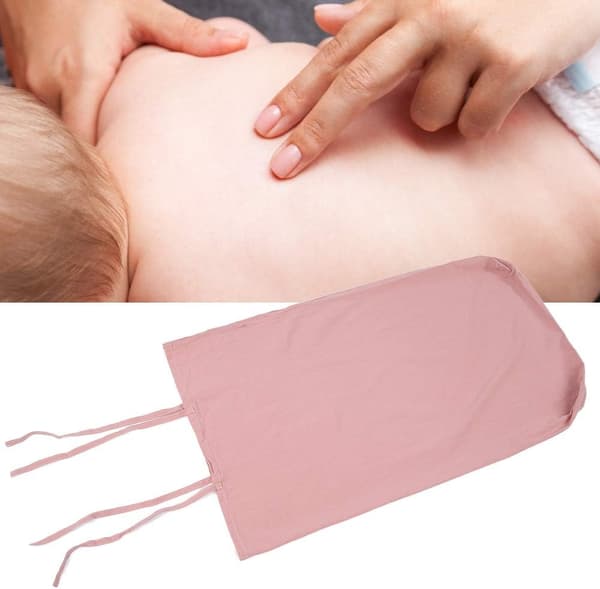 Avtakbart stellebordsdeksel til baby (rosa, 32*16*4) 1 stk