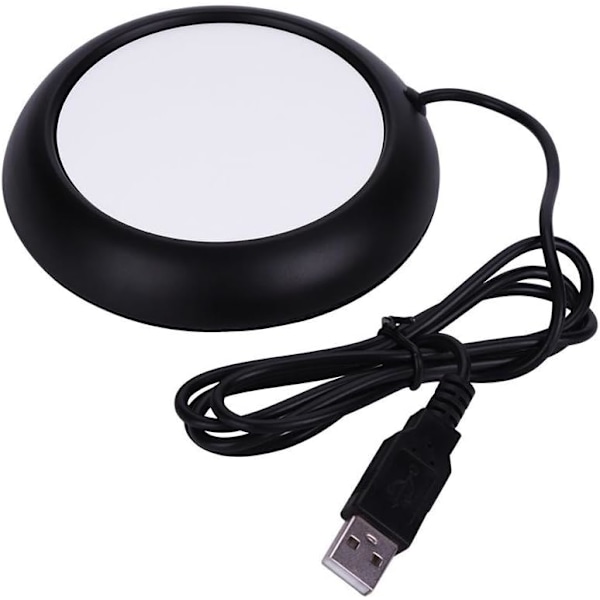 USB-värmare Värme Dryck Muggmatta Hemmakontor Kaffe Te Mugg Pad(Svart) Black
