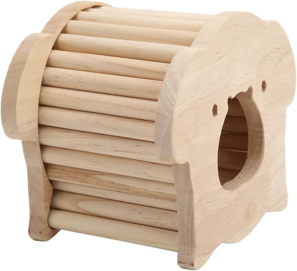 Træhus, Træhule i grisehovedform til hamster og smådyr