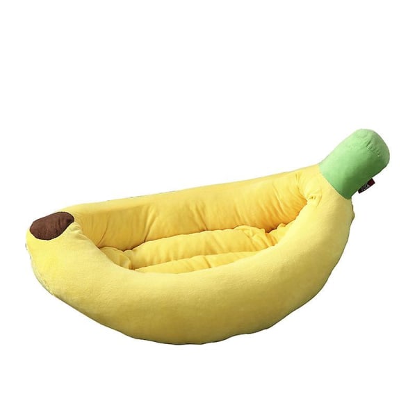 Vintervarm avtagbar och tvättbar tecknad banan kennel (S) 1 stycken