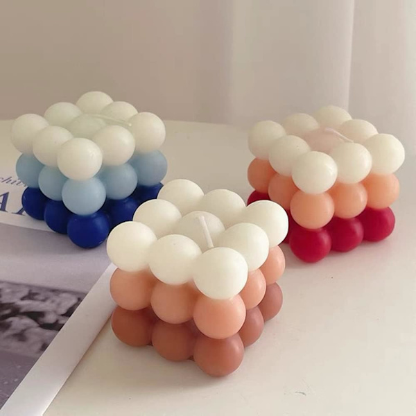 6 Lian Magic Music Mousse-form, tredimensionell magisk boll silikon tårtform