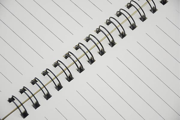 B5 Spiral Notebook Mjukt Omslag 10,5\" x 7,3\" 120 Sidor Notebook 4 Stycken